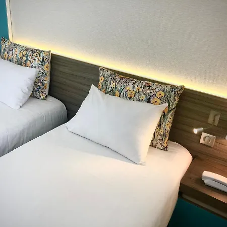 Logis & Restaurant Les Mouettes - Plage, Proche De Lorient Отель Лармор-Плаж